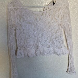 Lace long sleeve